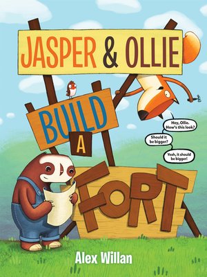 cover image of Jasper & Ollie Build a Fort